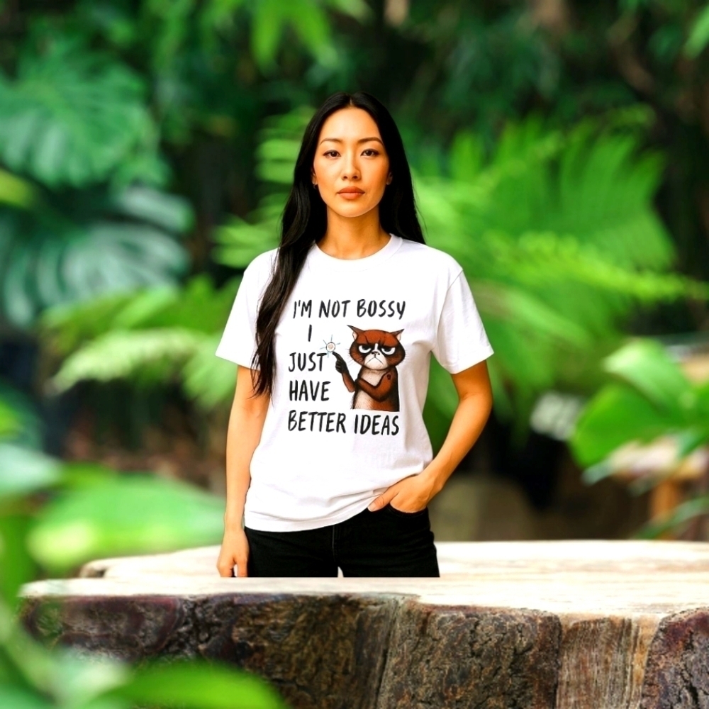 American Apparel White Graphic Tee
